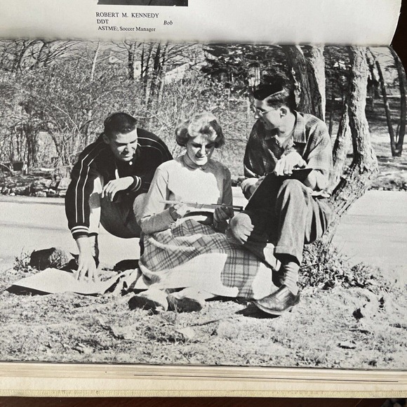 Vintage 1961 Pennsylvania Penn State Ogontz Yearbook Montage - Picture 3 of 5